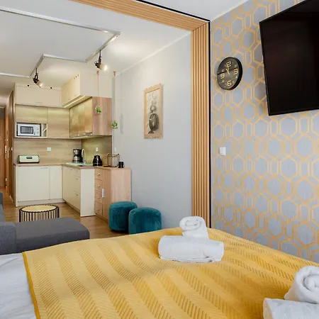 Horyzont Apartamenty-perlowa Przystan- Zewnetrzny Basen, Parking, Sniadanie- Blisko Do Plazy Zachodniej I Morza!!! Apartmán *