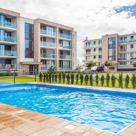 Horyzont Apartamenty-perlowa Przystan- Zewnetrzny Basen, Parking, Sniadanie- Blisko Do Plazy Zachodniej I Morza!!! Apartamento Kołobrzeg